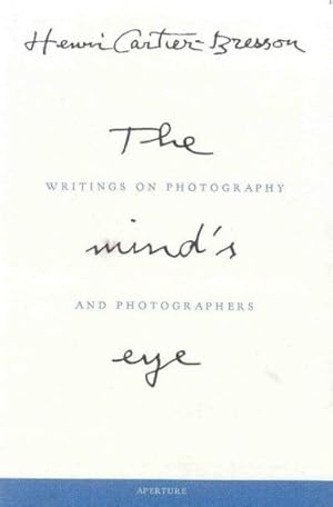 Seller image for Mind's Eye : Writings on Photography and Photographers for sale by GreatBookPrices