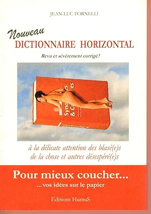 Bild des Verkufers fr Nouveau dictionnaire horizontal zum Verkauf von Bouquinerie Le Fouineur