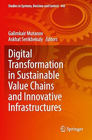 Immagine del venditore per Digital Transformation in Sustainable Value Chains and Innovative Infrastructures venduto da moluna