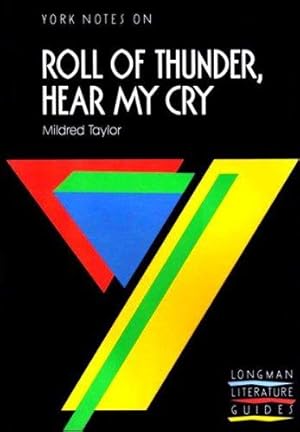 Imagen del vendedor de York Notes on Mildred Taylor's "Roll of Thunder, Hear My Cry" (Longman Literature Guides) a la venta por WeBuyBooks