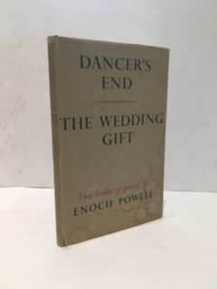 Bild des Verkufers fr DANCER'S END AND THE WEDDING GIFT (SIGNED COPY) Two books of poems zum Verkauf von Worlds End Bookshop (ABA, PBFA, ILAB)