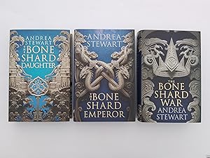 Seller image for The Drowning Empire Trilogy *SIGNED FAIRYLOOT EXCLUSIVE* - The Bone Shard Daughter, The Bone Shard Emperor, & The Bone Shard War for sale by Books & Bobs