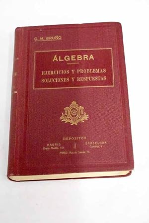 Seller image for Ejercicios y problemas contenidos en los Elementos de Algebra for sale by Alcan Libros