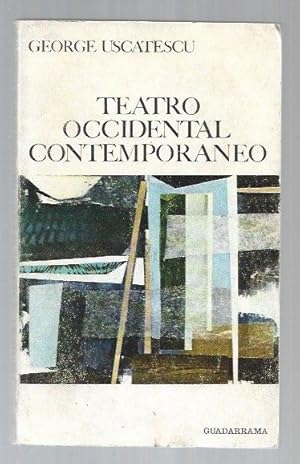 Seller image for TEATRO OCCIDENTAL CONTEMPORANEO for sale by Desvn del Libro / Desvan del Libro, SL