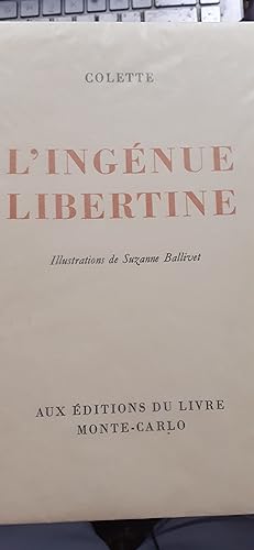 Seller image for l'ingnue libertine for sale by MBLIVRES