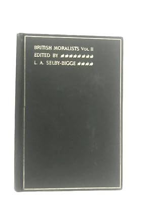 Immagine del venditore per British Moralists Volume II venduto da World of Rare Books