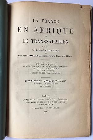 Imagen del vendedor de La France en Afrique et le Transsaharien a la venta por les routes du globe