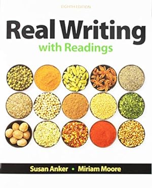 Imagen del vendedor de Real Writing with Readings: Paragraphs and Essays for College, Work, and Everyday Life [Soft Cover ] a la venta por booksXpress