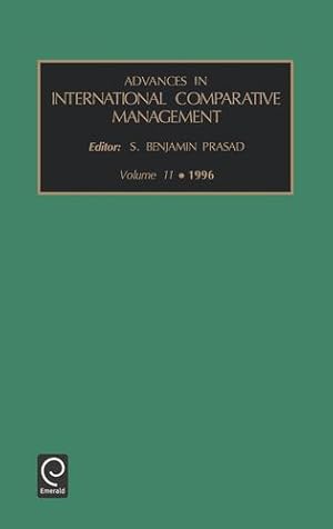 Bild des Verkufers fr Advances in International Comparative Management:  1996 (Advances in International Management) by S. Benjamin Prasad, Brian K. Boyd [Hardcover ] zum Verkauf von booksXpress