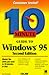 Seller image for 10 Minute Guide to Windows 95 (2nd Edition) [Soft Cover ] for sale by booksXpress