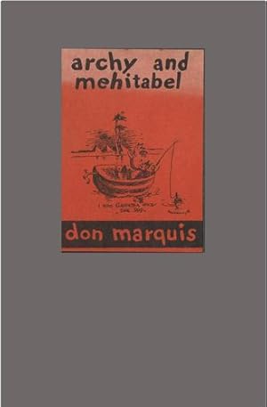 Bild des Verkufers fr archy and mehitabel by Marquis, Don [Hardcover ] zum Verkauf von booksXpress