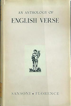 Bild des Verkufers fr An anthology of English verse zum Verkauf von Librodifaccia