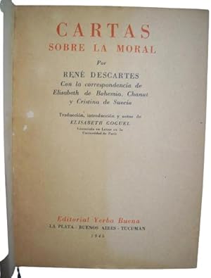 Cartas Sobre La Moral