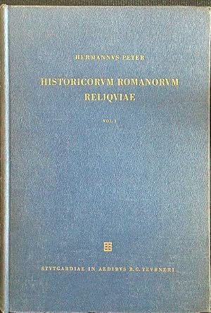 Historicorum romanorum reliquiae vol.I