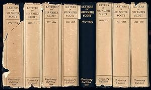 The Letters of Sir Walter Scott, 1787-1807, 1808-1811, 1811-1814, 1815-1817, 1817-1819, 1819-1821...