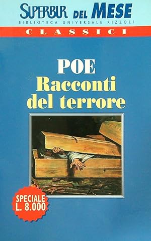Bild des Verkufers fr Racconti del terrore zum Verkauf von Librodifaccia