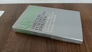 Imagen del vendedor de Herbert Spencer: Structure, Function and Evolution a la venta por BoundlessBookstore