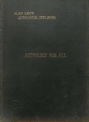 Image du vendeur pour Astrology for All [Vol. I] mis en vente par WeBuyBooks