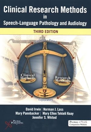 Bild des Verkufers fr Clinical Research Methods in Speech-language Pathology and Audiology zum Verkauf von GreatBookPrices