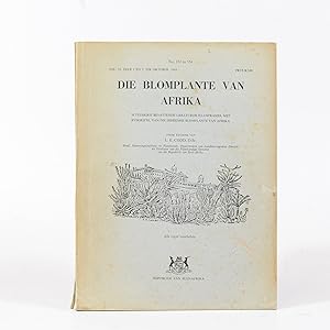 Die Blomplante van Afrika. No. 153 en 154, Vol. 38. Deel 1 en 2 Vir Oktober 1959