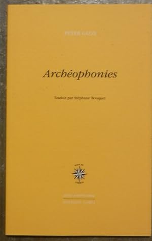 Seller image for Archophonies. for sale by Librairie les mains dans les poches