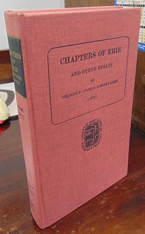 Image du vendeur pour Chapters of Erie and Other Essays (1871) mis en vente par Atlantic Bookshop