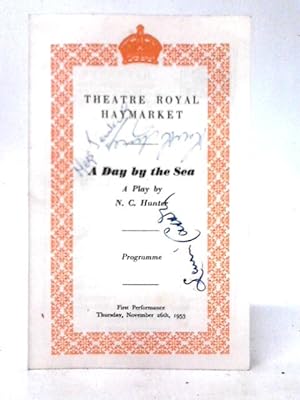Image du vendeur pour Theatre Royal Haymarket: A Day By The Sea Programme (Thursday, November 26th 1953) mis en vente par World of Rare Books