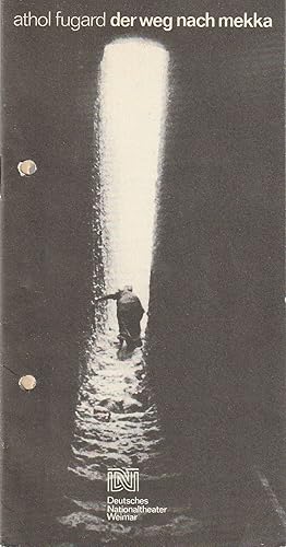 Bild des Verkufers fr Programmheft Athol Fugard DER WEG NACH MEKKA Premiere 28. April 1987 Spielzeit 1986 / 87 Heft 10 zum Verkauf von Programmhefte24 Schauspiel und Musiktheater der letzten 150 Jahre
