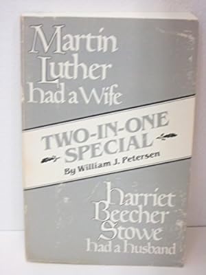 Seller image for Martin Luther Had a Wife for sale by -OnTimeBooks-