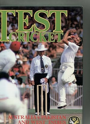 Image du vendeur pour Test Cricket. Australia v Pakistan and West Indies mis en vente par Tyger Press PBFA