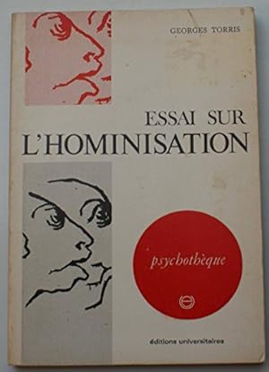 Seller image for essai sur l hominisation for sale by Ammareal