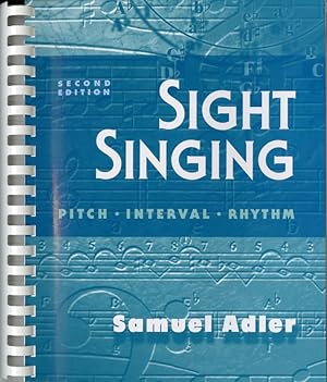 Bild des Verkufers fr Sight Singing: Pitch, Interval, Rhythm zum Verkauf von ZBK Books