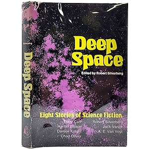 Seller image for Deep Space featuring Bloods' a Rover, Noise, Life Hutch, Ticket to Anywhere, The Sixth Palace, Lulungomeena, The Dance of the Changer and the Three, and Far Centaurus for sale by Memento Mori Fine and Rare Books