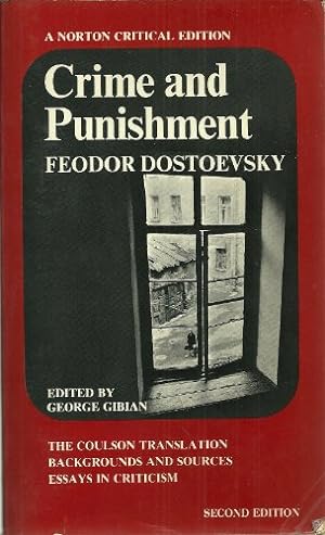 Seller image for Crime and Punishment: The Coulson Translation - Backgrounds and Sources - Essays in Critisisms for sale by ZBK Books