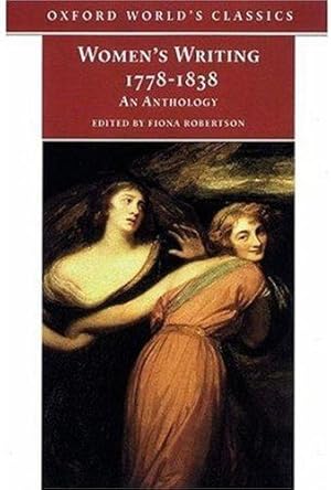 Seller image for Women's Writing 1778-1838.: An Anthology (Oxford World's Classics) for sale by WeBuyBooks