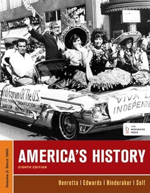 Seller image for America's History, Volume II for sale by Reliant Bookstore