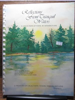 REFLECTIONS FROM TRANQUIL WATERS: A Collection of Verse By Minnesotans