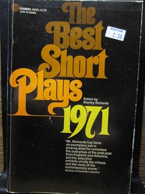 THE BEST SHORT PLAYS OF 1971
