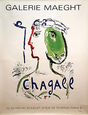 Seller image for MARC CHAGALL Artist as Phoenix, 1972 for sale by Art Wise