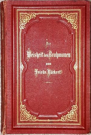 Bild des Verkufers fr Die Weisheit des Brahmanen. Ein Lehrgedicht. zum Verkauf von Antiquariat Johann Forster