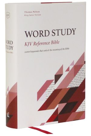 KJV, Word Study Reference Bible, Hardcover, Red Letter, Comfort Print: 2,000 Keywords that Unlock...