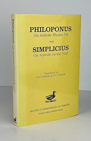 Immagine del venditore per Philoponus: On Aristotle Physics 5-8 with Simplicius: On Aristotle on the Void venduto da Free Play Books