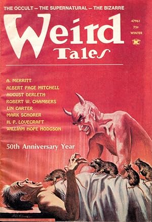 Bild des Verkufers fr Weird Tales Volume 47 Number 3 Winter 1973 zum Verkauf von Kenneth Mallory Bookseller ABAA