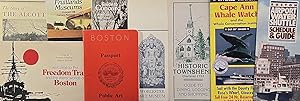 A Grouping of Twenty-One [21] C1970s-1990s 1980s Massachusetts Promotional Tourism Brochures