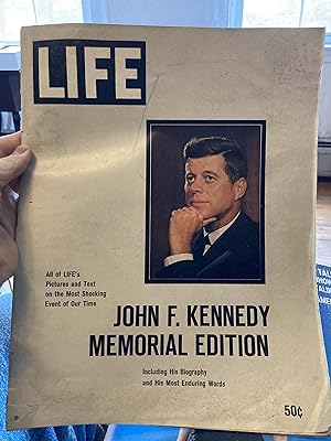 Seller image for life magazine JFK memorial for sale by A.C. Daniel's Collectable Books