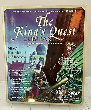 Imagen del vendedor de The King's Quest Companion, 4th Edition (Covers Games I-VII) a la venta por PorterMonkey Books