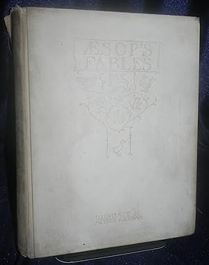 Bild des Verkufers fr Aesop's Fables Arthur Rackham 1912 SIGNED LIMITED ED #499/1450 zum Verkauf von The Lion's End, Antiquarian Books