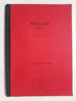 Seller image for Micro Cars Volume 1 for sale by best books