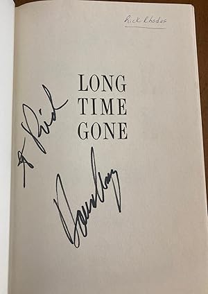 Seller image for Long Time Gone (SIGNED BY DAVID CROSBY) for sale by Foster Books, Board of Directors FABA