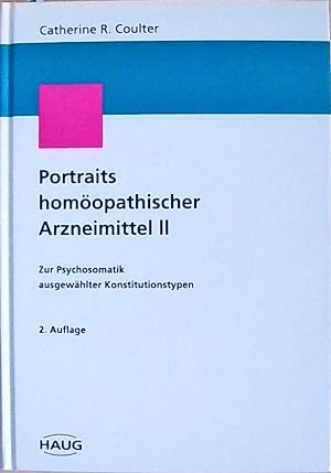 Bild des Verkäufers für Portraits homöopathischer Arzneimittel Zur Psychosomatik ausgewählter Konstitutionstypen zum Verkauf von Berliner Büchertisch eG